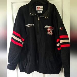 Chase Authentics Vintage Dale Earnhardt Black Racing Jacket, XXL